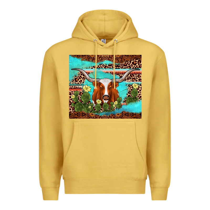 Longhorn Tumbler Premium Hoodie by AdoDesignShop | Teevron