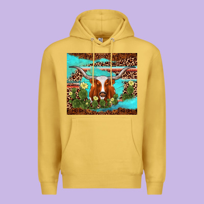 Longhorn Tumbler Premium Hoodie Designed By Adodesignshop