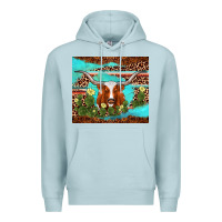 Blue Mist longhorn tumbler Premium Hoodie - AdoDesignShop