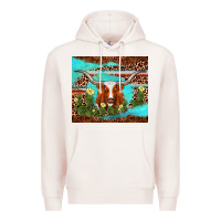 Pale Pink longhorn tumbler Premium Hoodie - AdoDesignShop