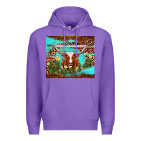 Purple longhorn tumbler Premium Hoodie - AdoDesignShop