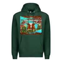 Sports Green longhorn tumbler Premium Hoodie - AdoDesignShop