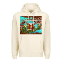 Tofu longhorn tumbler Premium Hoodie - AdoDesignShop