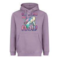Lavender go with flow turtle Heavyweight Hoodie - MaliasSmallBusiness