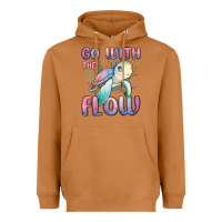 Go With Flow Turtle Heavyweight Hoodie | Teevron