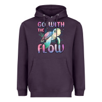 Plum go with flow turtle Heavyweight Hoodie - MaliasSmallBusiness