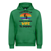 Emerald I Leveled Up From Wife To Mommy Urban Hoodie - Bettercallsaul