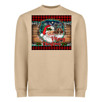 Mushroom merry christmas santa and farm Heavyweight Sweatshirt - RanaPortraitStore
