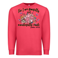 Cardinal for i am fearfully and wonderfully made Premium Sweatshirt - MaliasSmallBusiness