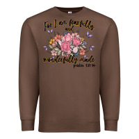 Chestnut for i am fearfully and wonderfully made Premium Sweatshirt - MaliasSmallBusiness