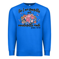 True Royal for i am fearfully and wonderfully made Premium Sweatshirt - MaliasSmallBusiness