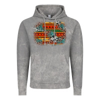 Cloud Rock leopard aztec background Vintage Hoodie - Zillion Design Studio
