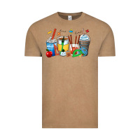 Vintage Coffee math teacher coffee cups Vintage Tee - Zillion Design Studio