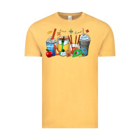 Vintage Mustard math teacher coffee cups Vintage Tee - Zillion Design Studio