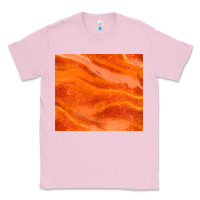 Bubblegum Pink orange glitter Classic Tee - JahusDesignShop