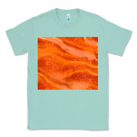 Seafoam orange glitter Classic Tee - JahusDesignShop