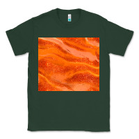 Sports Green orange glitter Classic Tee - JahusDesignShop