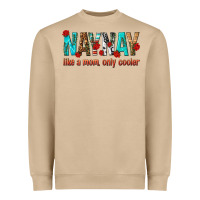 Mushroom naynay like a mom only cooler Heavyweight Sweatshirt - texasbilliewilder