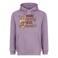 Lavender more tattoos less anxiety Heavyweight Hoodie - MaliasSmallBusiness