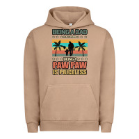 Pigment Burro Being a dad is an honor being a pawpaw is priceless Urban Hoodie - Bettercallsaul