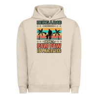 Pigment French Oak Being a dad is an honor being a pawpaw is priceless Urban Hoodie - Bettercallsaul