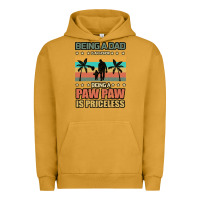 Pigment Peanut Butter Being a dad is an honor being a pawpaw is priceless Urban Hoodie - Bettercallsaul
