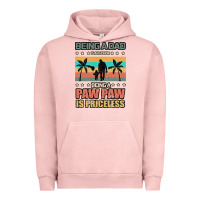 Pigment Salmon Being a dad is an honor being a pawpaw is priceless Urban Hoodie - Bettercallsaul