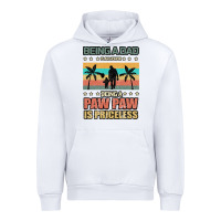 White Being a dad is an honor being a pawpaw is priceless Urban Hoodie - Bettercallsaul