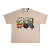 French Oak 4th of july tractor Urban Heavy Tee - CowGirlArtShop