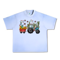 Grape Ice 4th of july tractor Urban Heavy Tee - CowGirlArtShop