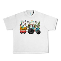 Lunar Rock 4th of july tractor Urban Heavy Tee - CowGirlArtShop