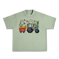 4th Of July Tractor Urban Heavy Tee | Teevron
