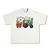 Pistachio 4th of july tractor Urban Heavy Tee - CowGirlArtShop