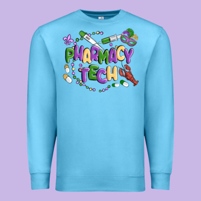 Pharmacy Tech Premium Sweatshirt Designed By Maliassmallbusiness