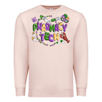 Pale Pink pharmacy tech Premium Sweatshirt - MaliasSmallBusiness