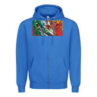 True Royal mexico flag cowhide leopard sunflower and roses licanse  plate Zipper Hoodie - Artiststas