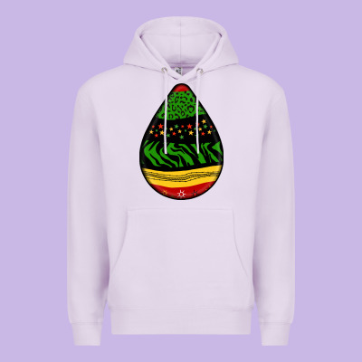 Teardrop African Pattern Premium Hoodie Designed By Bundleandbundleshop