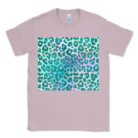 Lilac turquoise leopard glitter Classic Tee - JahusDesignShop