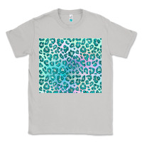 Moon Dust turquoise leopard glitter Classic Tee - JahusDesignShop