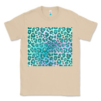 Mushroom turquoise leopard glitter Classic Tee - JahusDesignShop