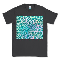 Smoke turquoise leopard glitter Classic Tee - JahusDesignShop