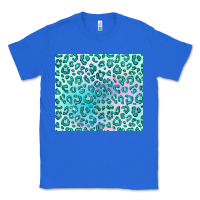 True Royal turquoise leopard glitter Classic Tee - JahusDesignShop
