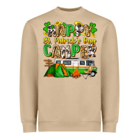Happy St. Patrick's Day Camper Heavyweight Sweatshirt | Teevron