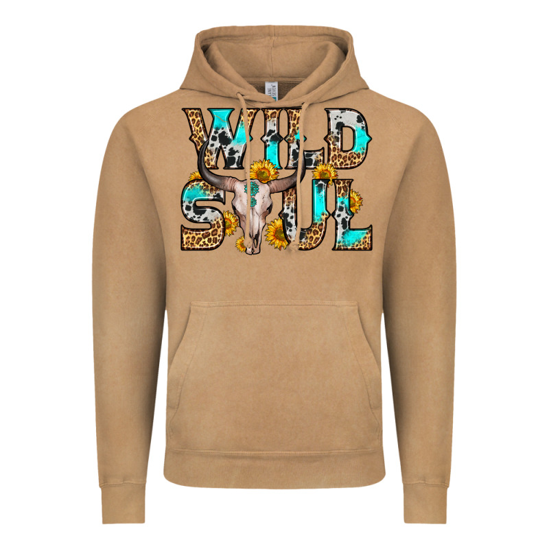 Wild Soul Vintage Hoodie by Zillion Design Studio | Teevron