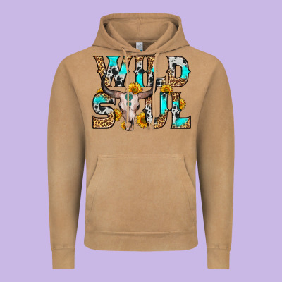 Wild Soul Vintage Hoodie Designed By Zillion Design Studio