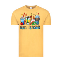 Vintage Mustard math teacher coffee cups Vintage Tee - Zillion Design Studio