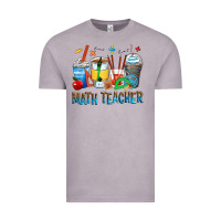 Vintage Zinc math teacher coffee cups Vintage Tee - Zillion Design Studio