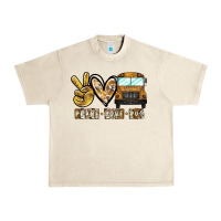 Sandshell peace love bus Urban Heavy Tee - CowhideDigitalArt