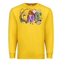 Lemon cna mardi gras Premium Sweatshirt - MaliasSmallBusiness