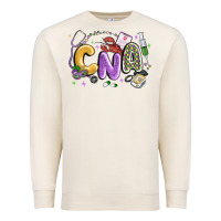 Sandshell cna mardi gras Premium Sweatshirt - MaliasSmallBusiness